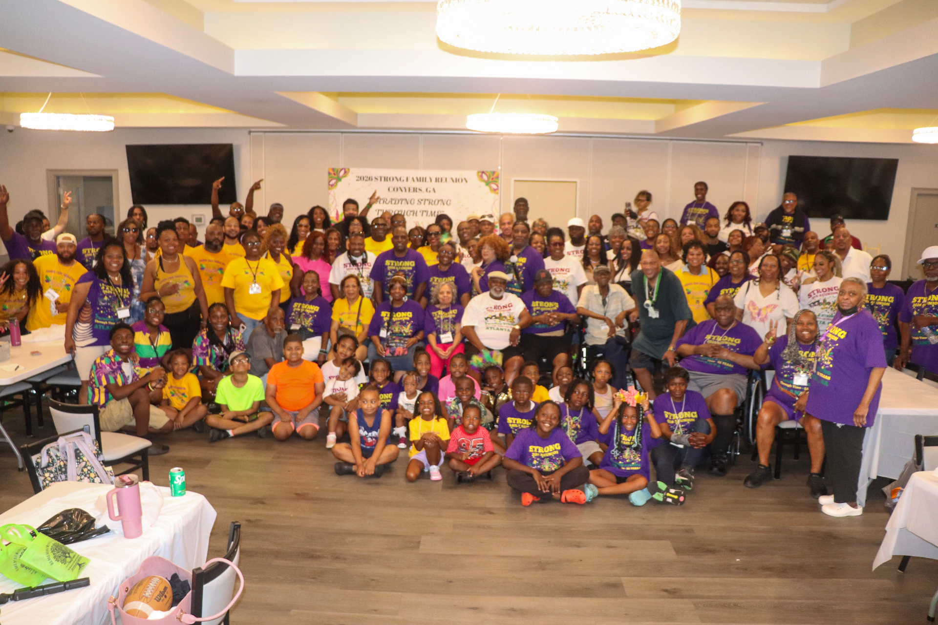 Strong family gathered at the 2026 Atlanta reunion